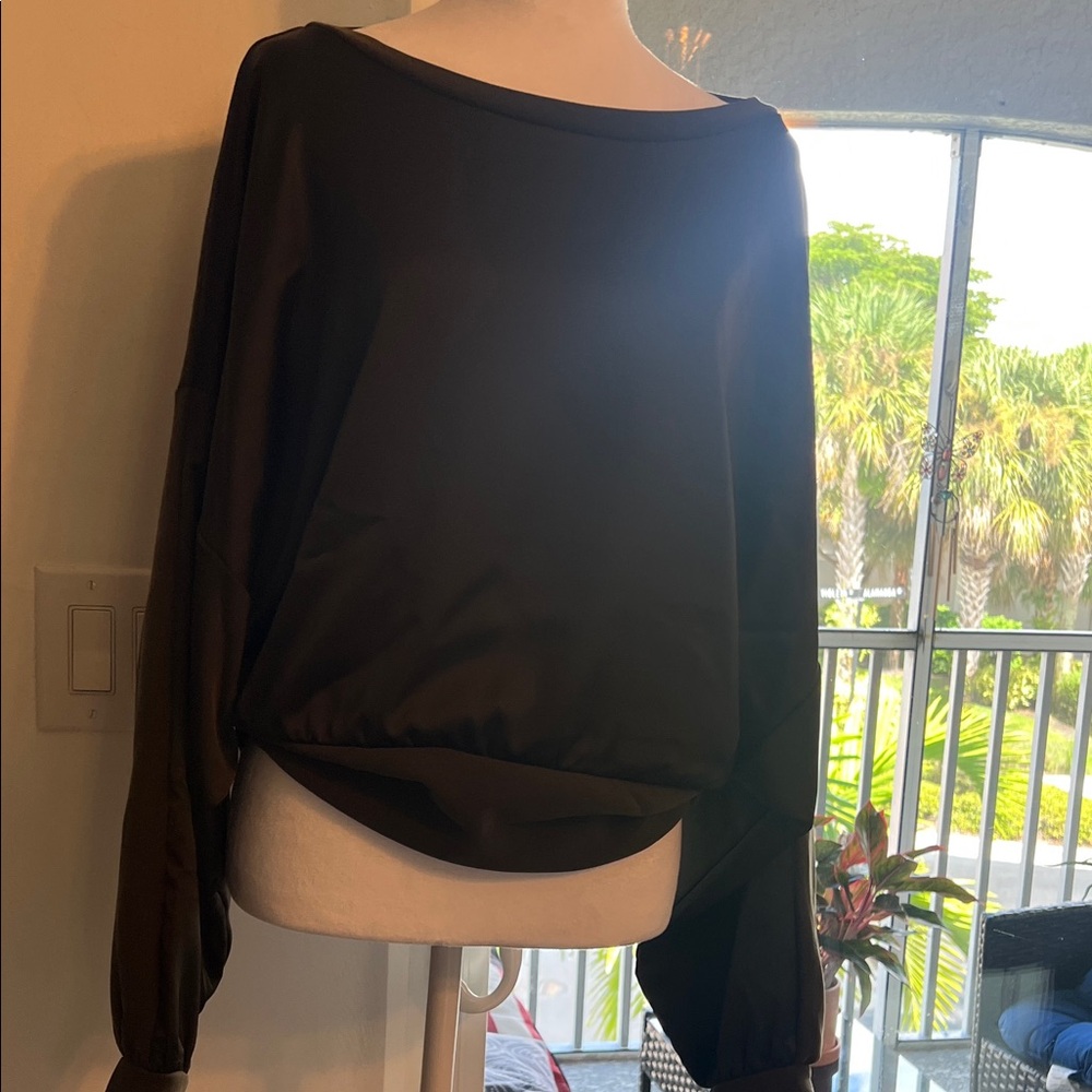 Express Elegant Black Women's Blouse